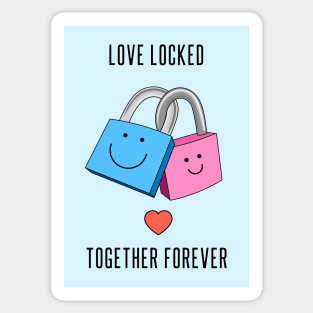 Loved Locked Forever Sticker